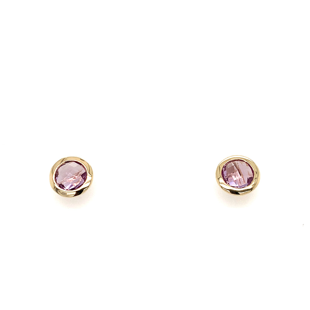 Gem Bezel Amethyst