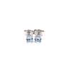 Gem Stud Aqua white