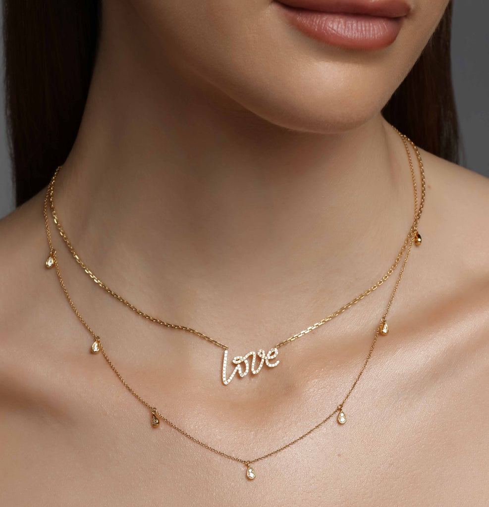 Dainty Drops Necklet