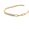 Paperclip Tennis Bracelet