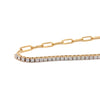 Paperclip Tennis Bracelet