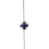 Sapphire Clover bracelet