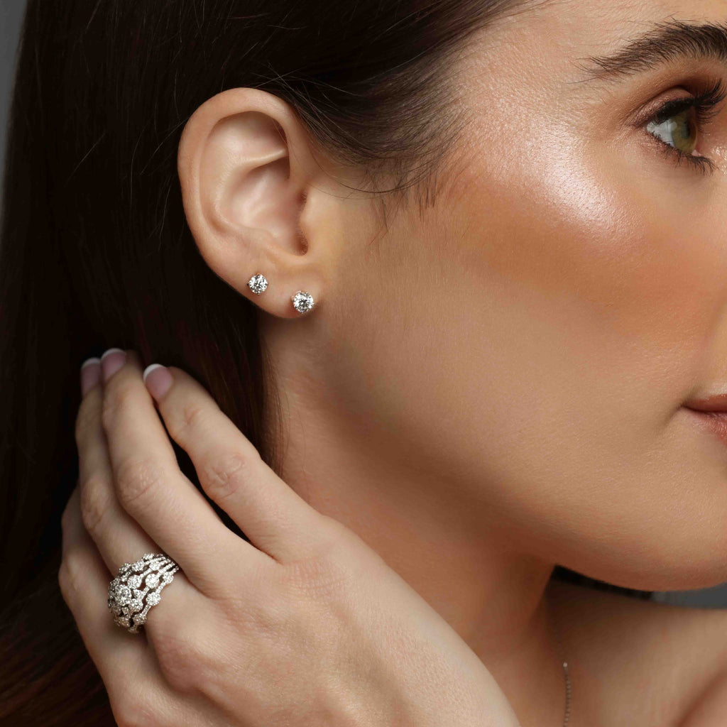 0.25ct Solitaire Studs