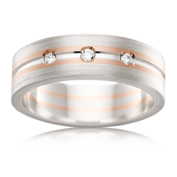 2T4080 Wedding Band - Starfire Diamond Jewellery