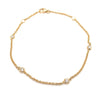 Diamond Set bracelet yellow