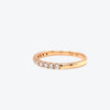 Eternal rose gold band