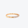 Eternal rose gold band