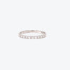 Eternal white gold band