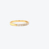 Eternal yellow gold band