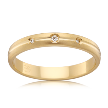 B2634 -Wedding Band - Starfire Diamond Jewellery