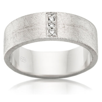 F3582 - Weddding Band - Starfire Diamond Jewellery
