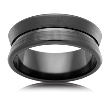 FB4434 Zirconium Band - Starfire Diamond Jewellery