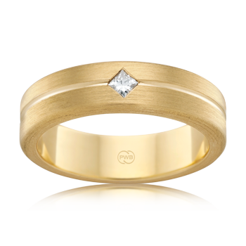 FR3921 mens gold wedding bands