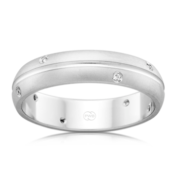 HD2638 - Wedding Band - Starfire Diamond Jewellery