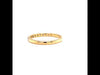 Eternal yellow gold band