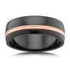 ZRJ4414 - Zirconium Ring - Starfire Diamond Jewellery