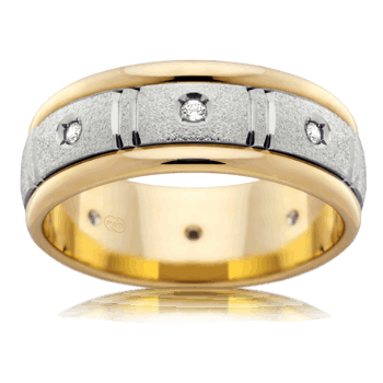 2TJ2749 Wedding Band - Starfire Diamond Jewellery