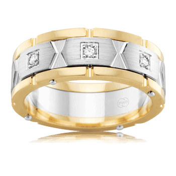 2TJ4003 Wedding Band - Starfire Diamond Jewellery