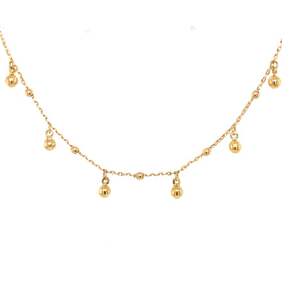 Ball Drop necklace