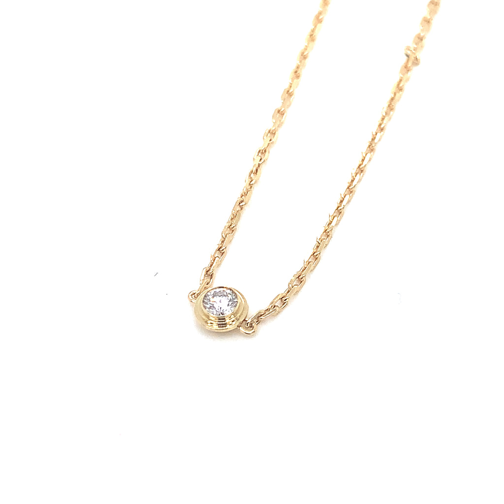 Bezel Diamond bracelet