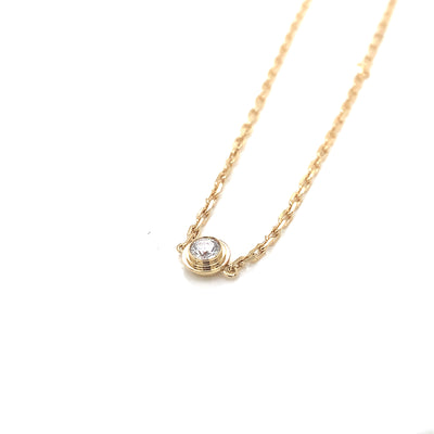 Bezel Diamond bracelet