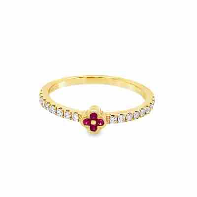 Blossom Clover Ruby