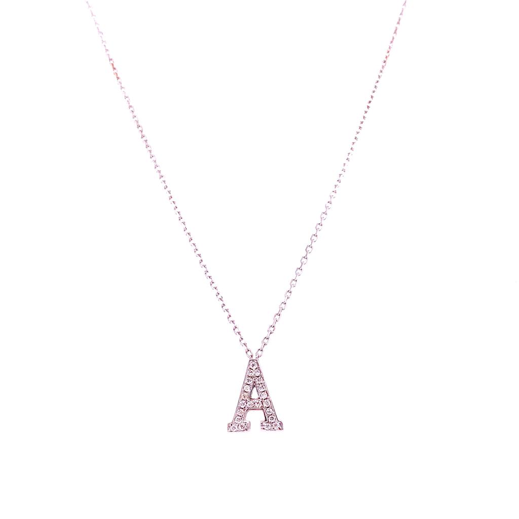 Dainty Letter A