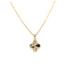 Diamond Cut Clover pendant