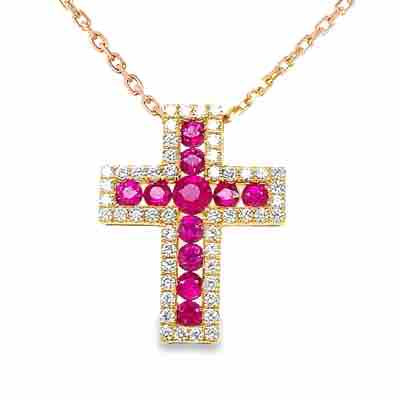 Divine Ruby Cross