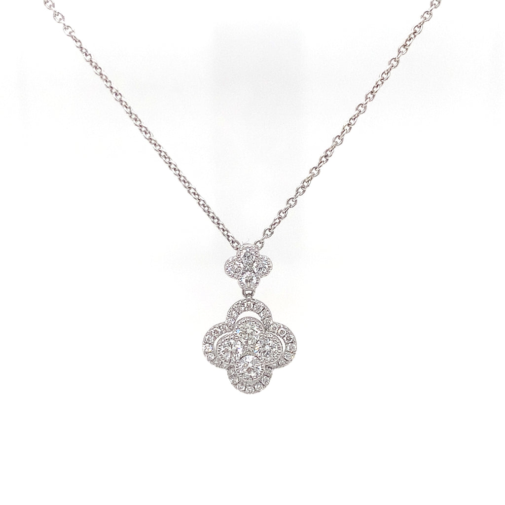 Double Clover pendant