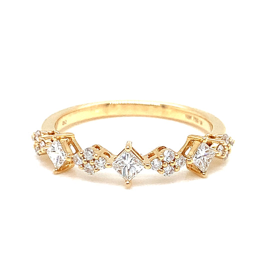 Geo Diamond Ring
