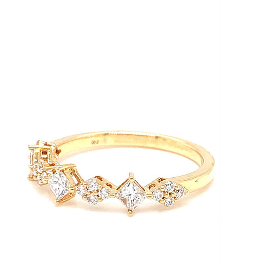 Geo Diamond Ring