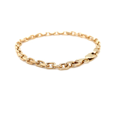 Heavy Diamond Cut Bracelet