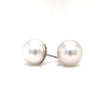 Round Pearl Studs 9mm