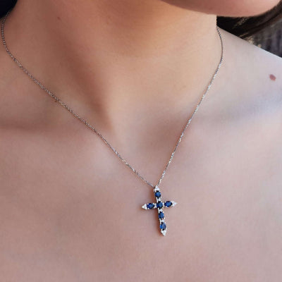 Sapphire Cross