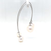 Pearl Linear Hoops