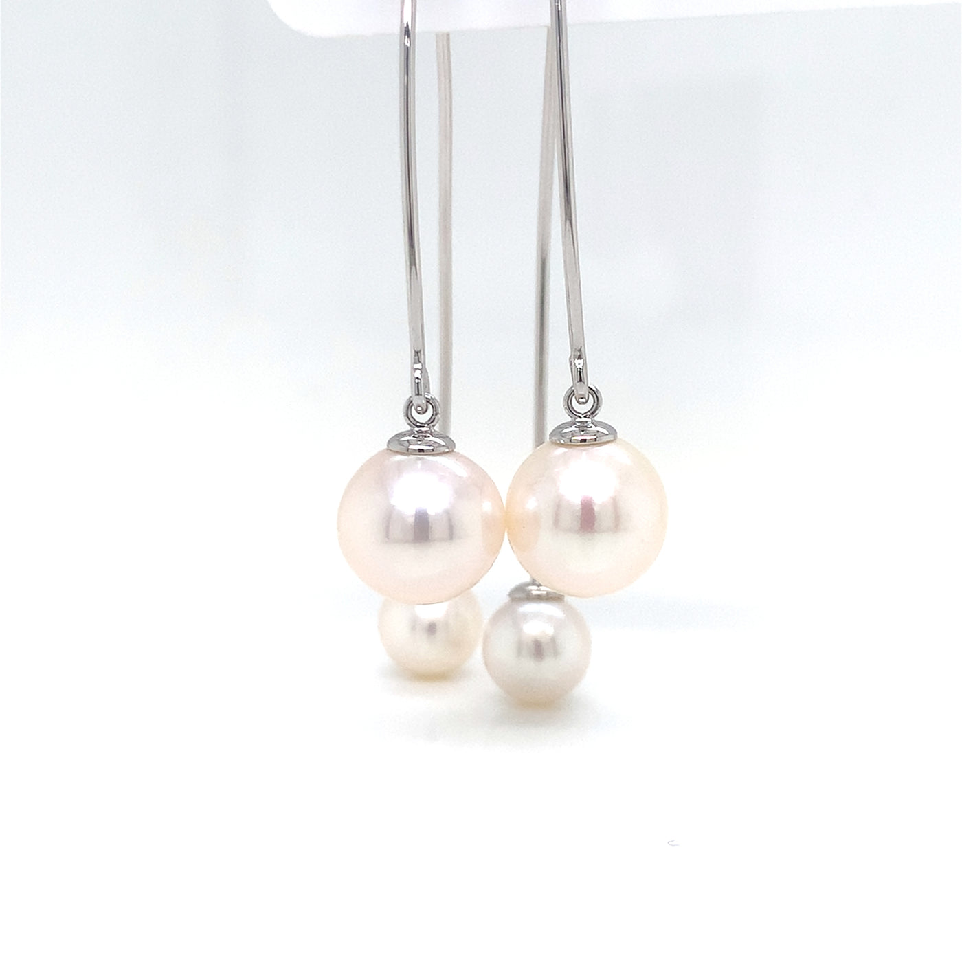 Pearl Linear Hoops