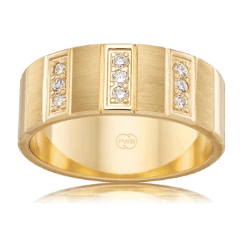 F3920 - Wedding Band - Starfire Diamond Jewellery