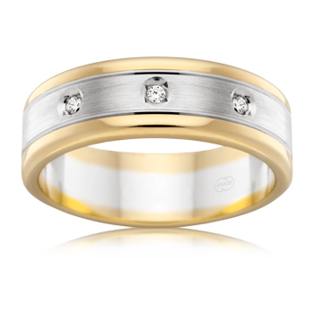 2T2946 Wedding Band - Starfire Diamond Jewellery
