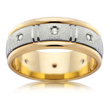 2TJ2749 Wedding Band - Starfire Diamond Jewellery