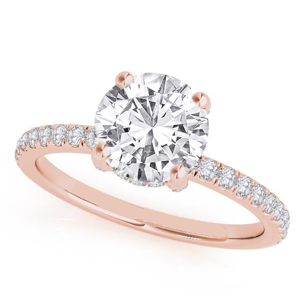 Elena diamond engagement ring setting - Starfire Diamond Jewellery