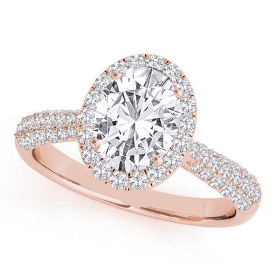 Eva oval diamond engagement ring setting - Starfire Diamond Jewellery