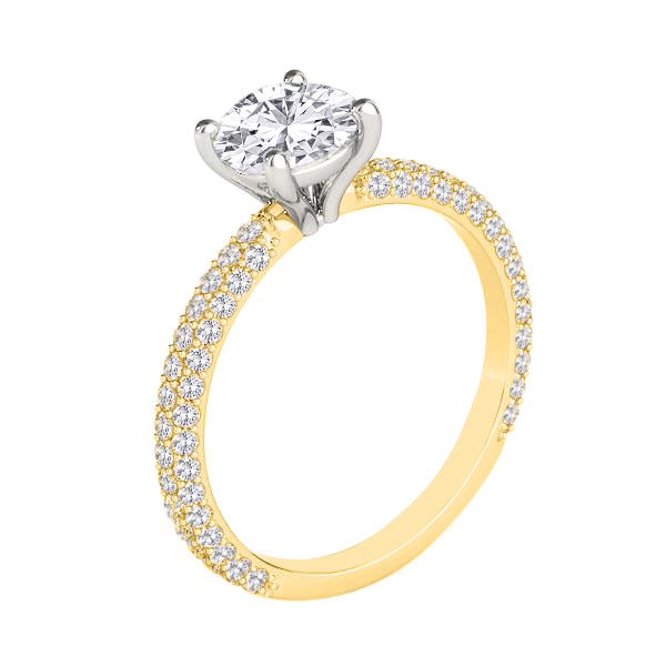 Claire diamond engagement ring - Starfire Diamond Jewellery