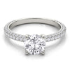 Claire diamond engagement ring - Starfire Diamond Jewellery