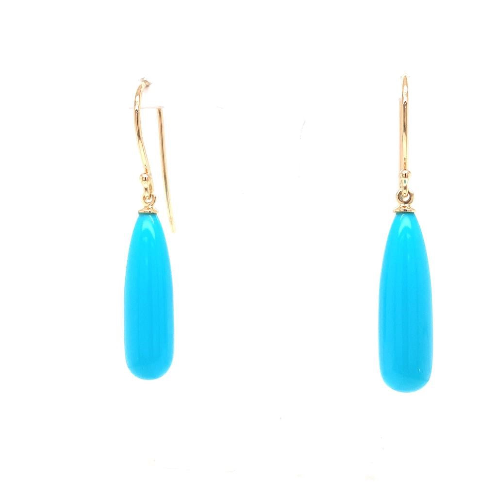 CC Topaz Turquoise Earrings