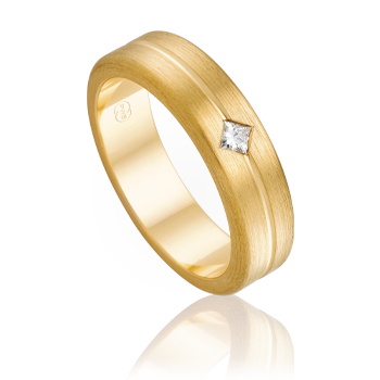 FR3921 - mens gold wedding bands