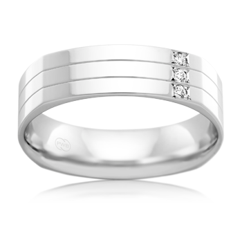F3109 - Wedding Band - Starfire Diamond Jewellery