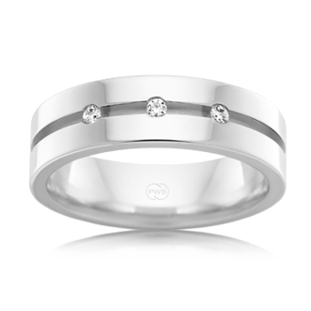 F3392 - Wedding Band - Starfire Diamond Jewellery