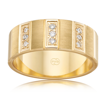 F3920 - Wedding Band - Starfire Diamond Jewellery
