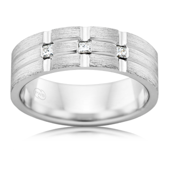 F3965 - Wedding Band - Starfire Diamond Jewellery